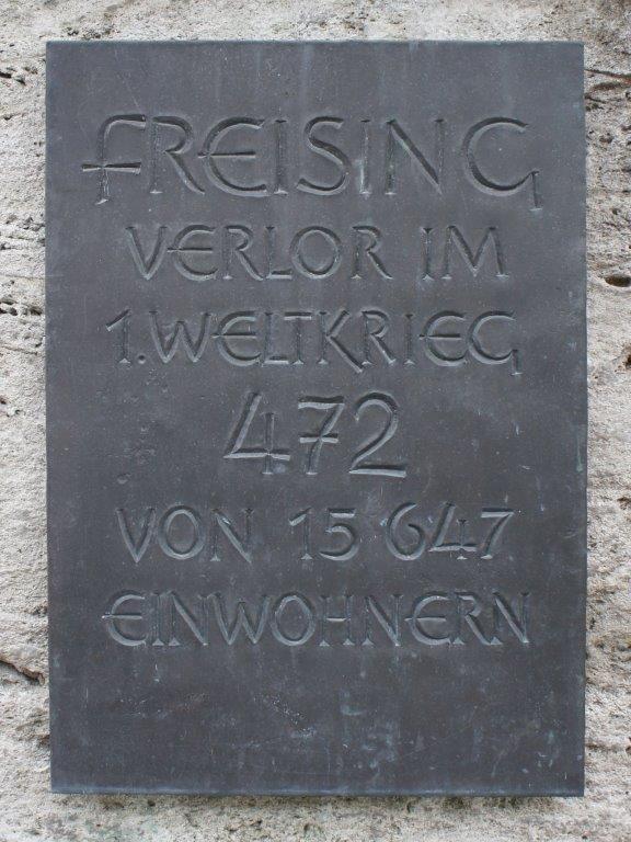 Kriegerdenkmal in Freising